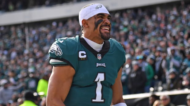 Philadelphia Eagles quarterback Jalen Hurts